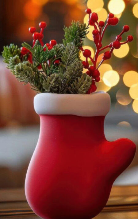 Cozy Mitten Vase STL