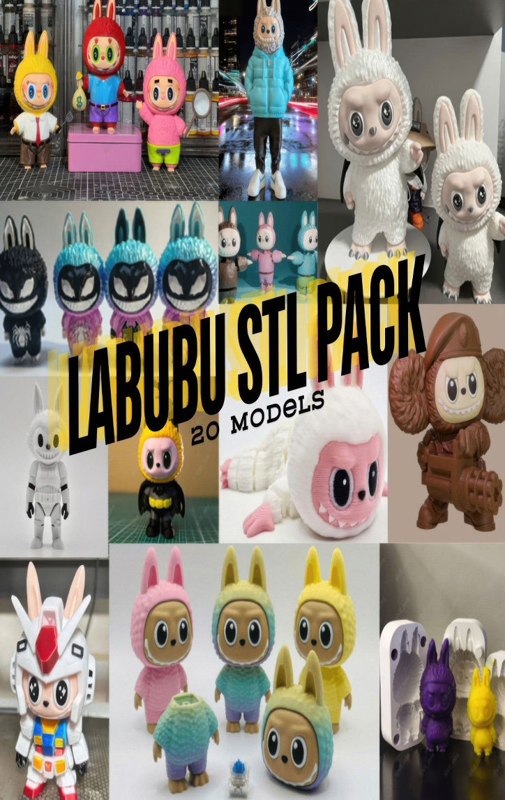 Labubu STL Bundle