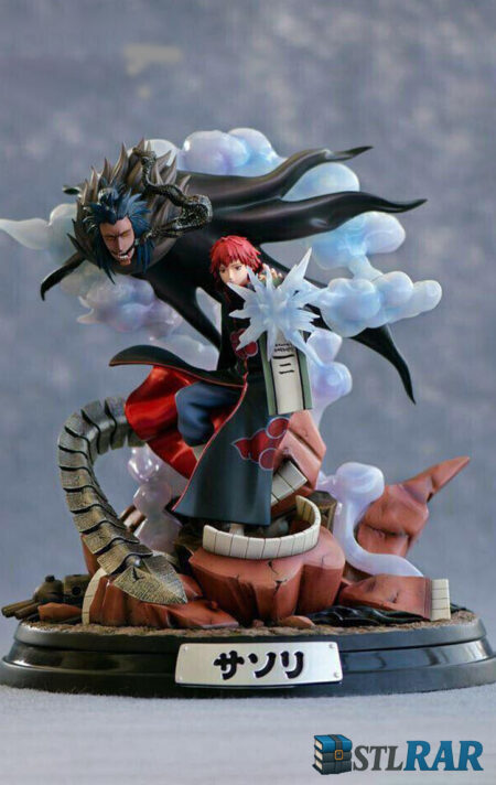 Sasori Akatsuki Diorama STL