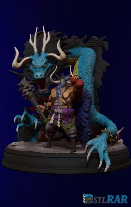 Kaido STL | One Piece Figure Statue