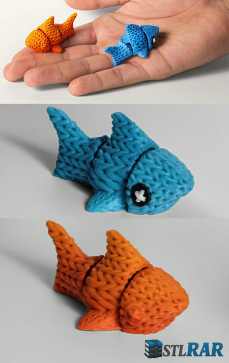 Knitted Shark