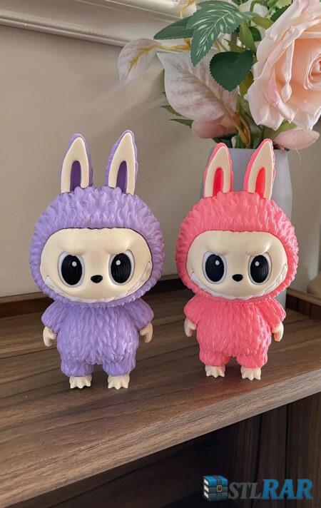 Labubu STL | Cute Designer Toy Figure | 3D Printable Model | Digital Download