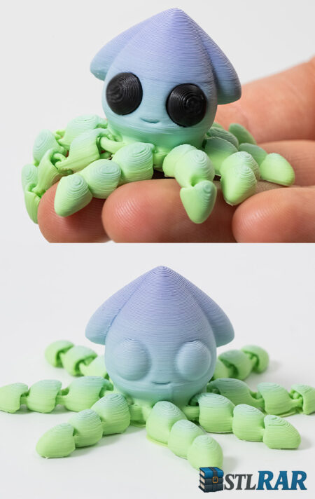 Mini Squid STL