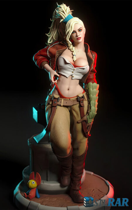 Gemma STL | Torrida Minis Monster Hunter Figure | 3D Printable Statue | Digital Download